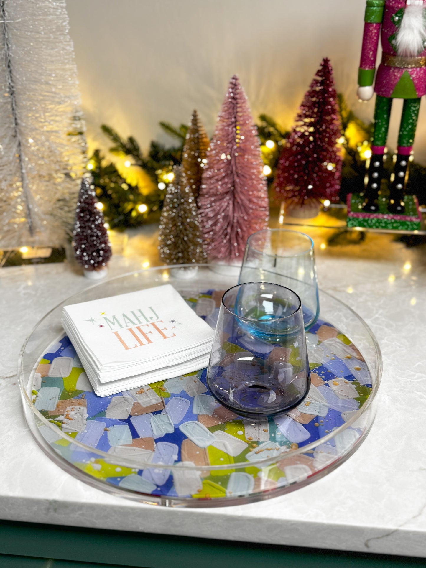 Lucite Side Table Insert