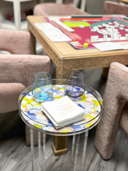 Lucite Side Table Insert